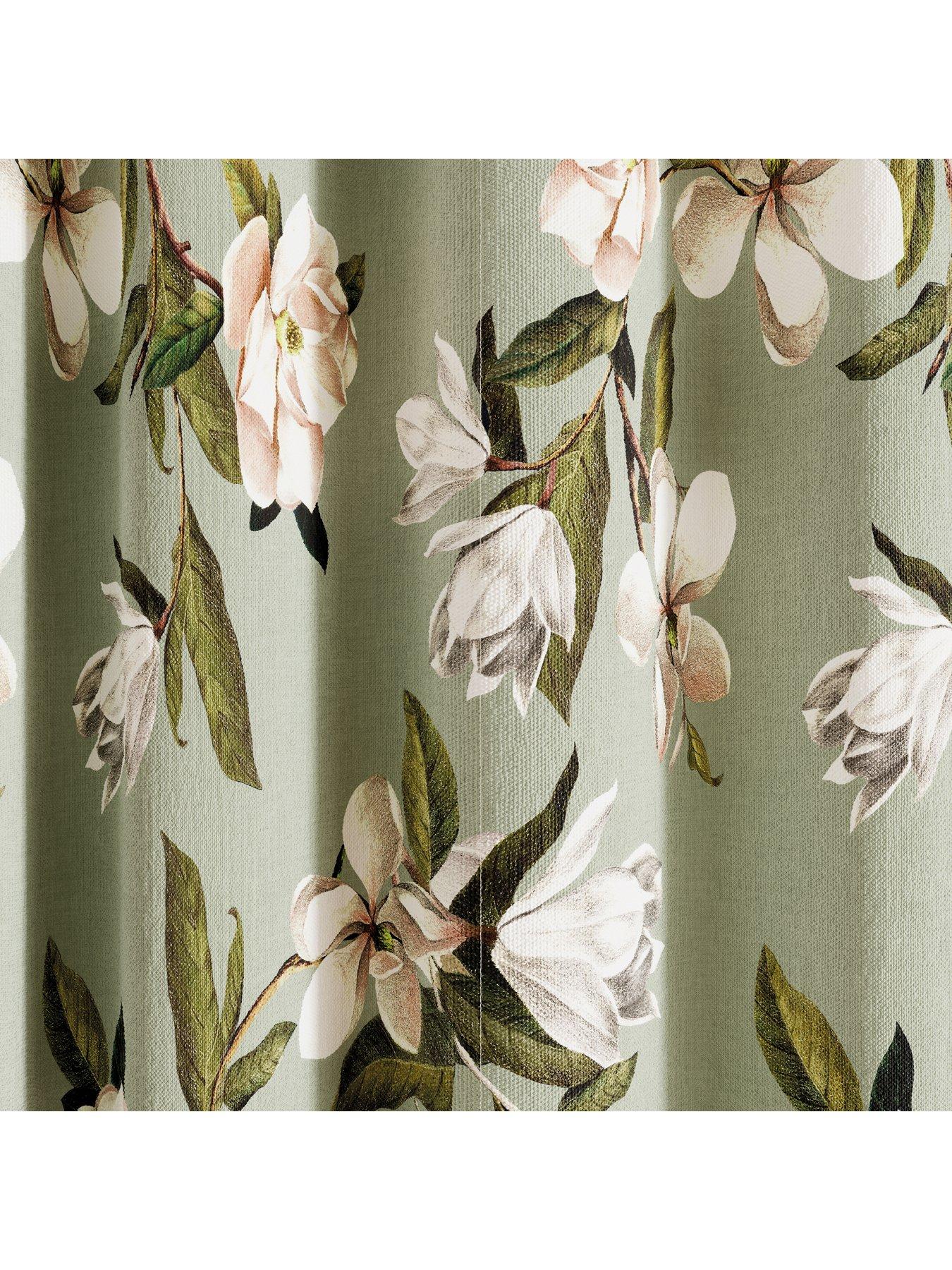 Image 3 of 4 of Ted Baker Opal Floral Lined Blackout Curtains