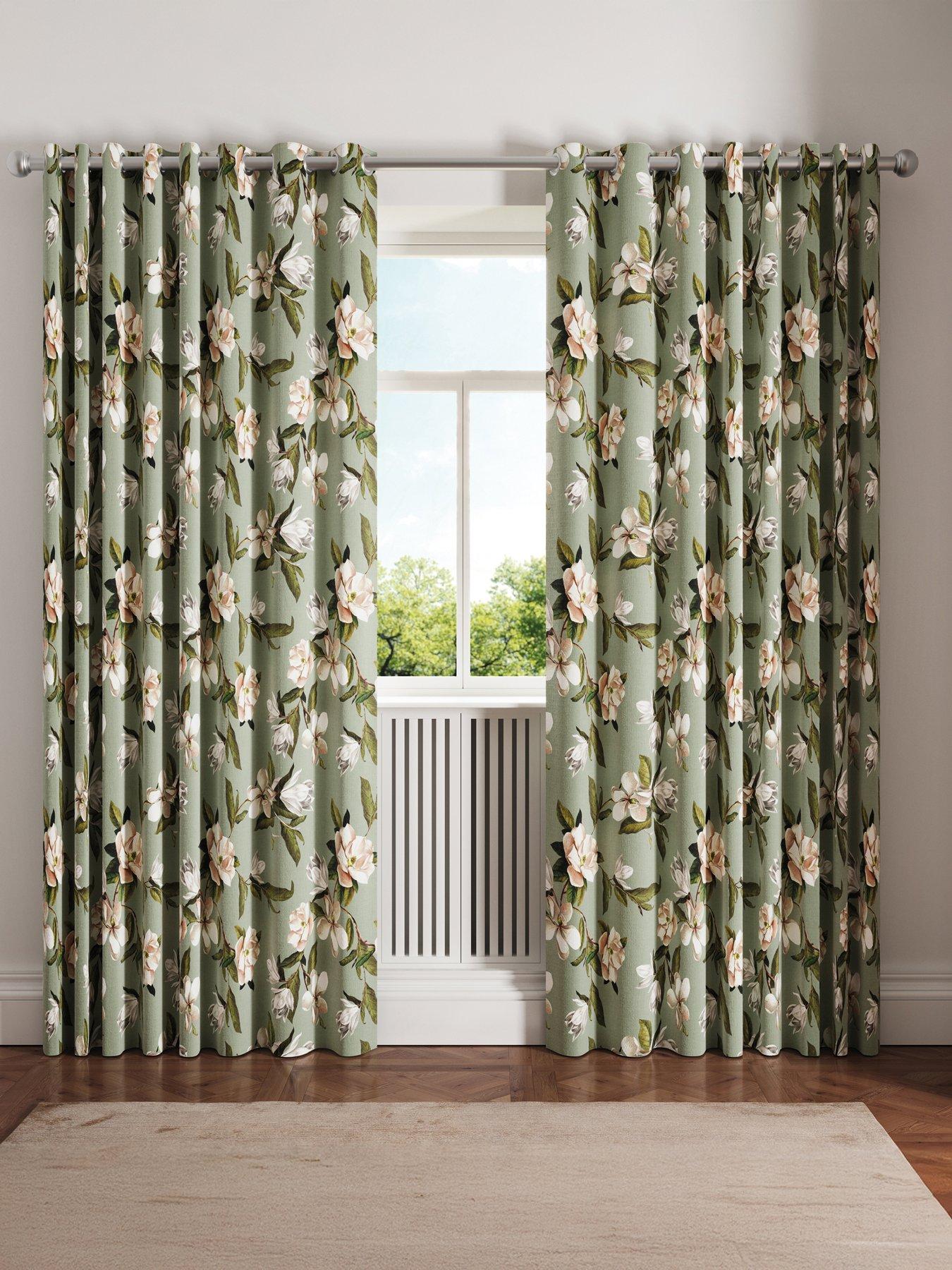 Ted Baker Opal Floral Lined Curtains