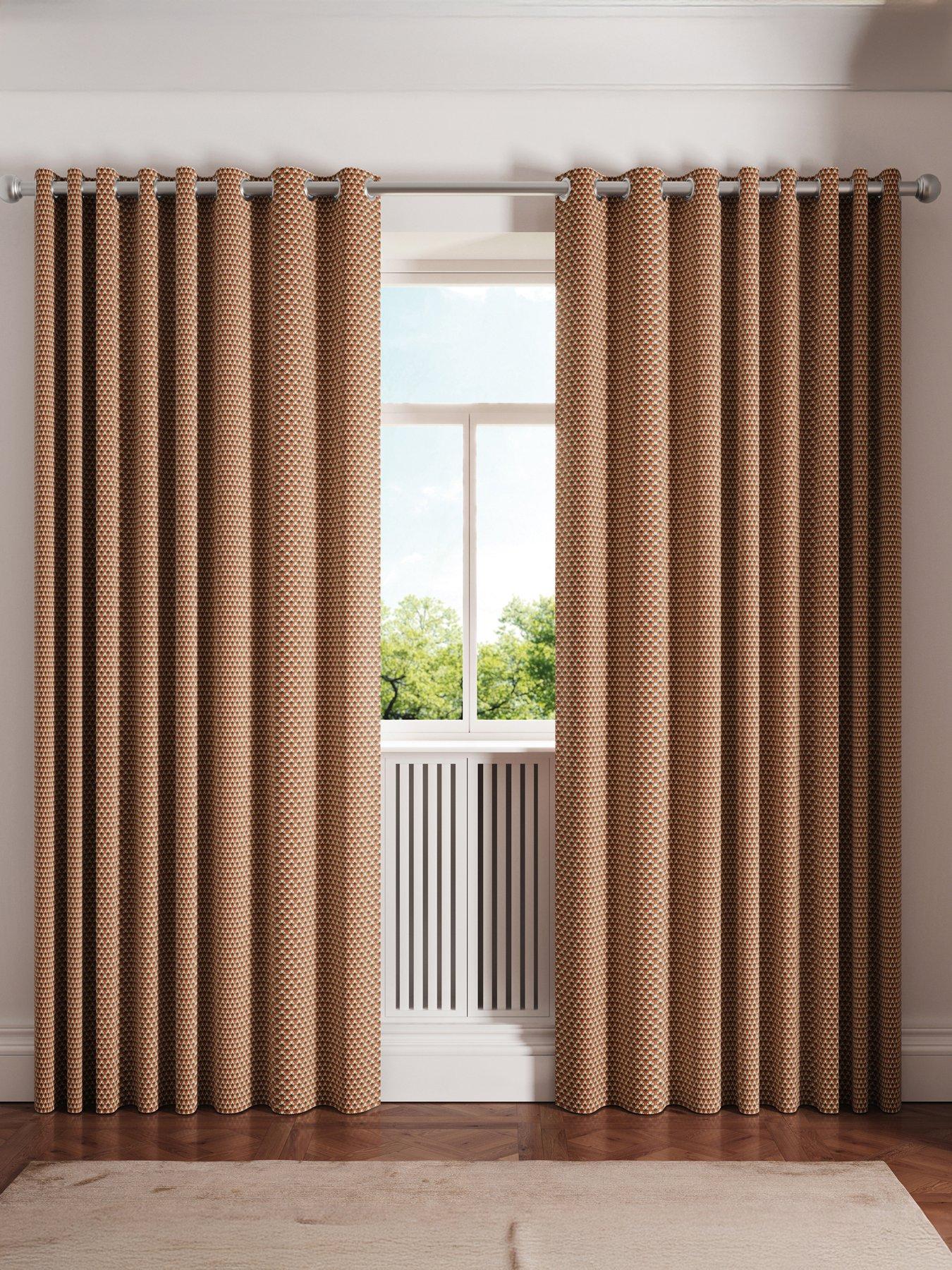 Ted Baker Palm Geo Lined Curtains