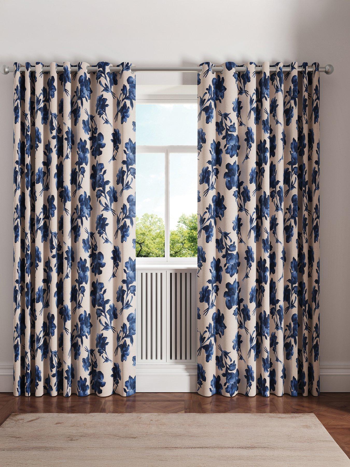 Ted Baker Midnight Garden Lined Curtains