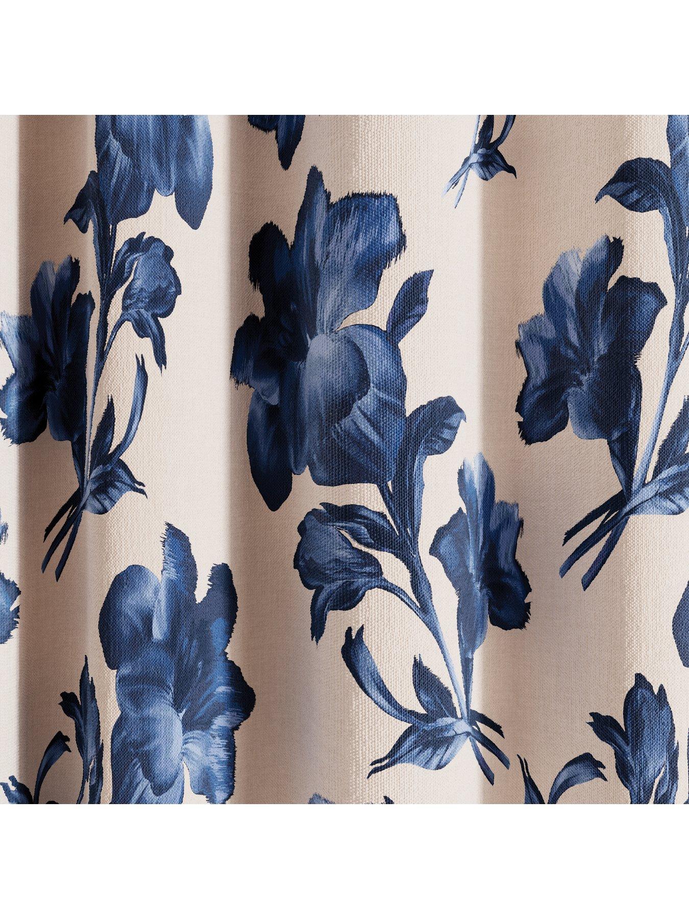 Image 3 of 4 of Ted Baker Midnight Garden Lined Blackout Curtains
