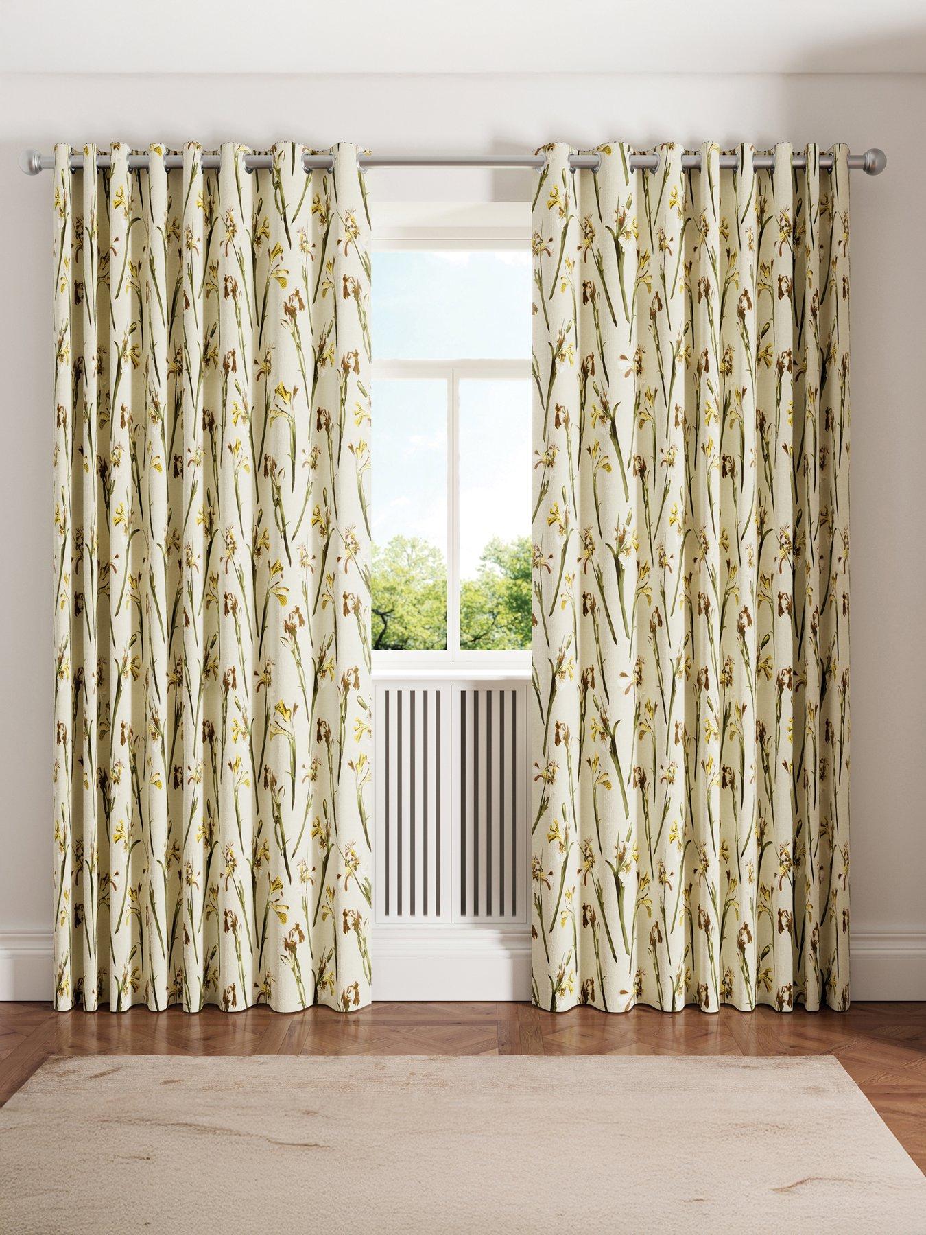 Ted Baker Wild Iris Lined Blackout Curtains