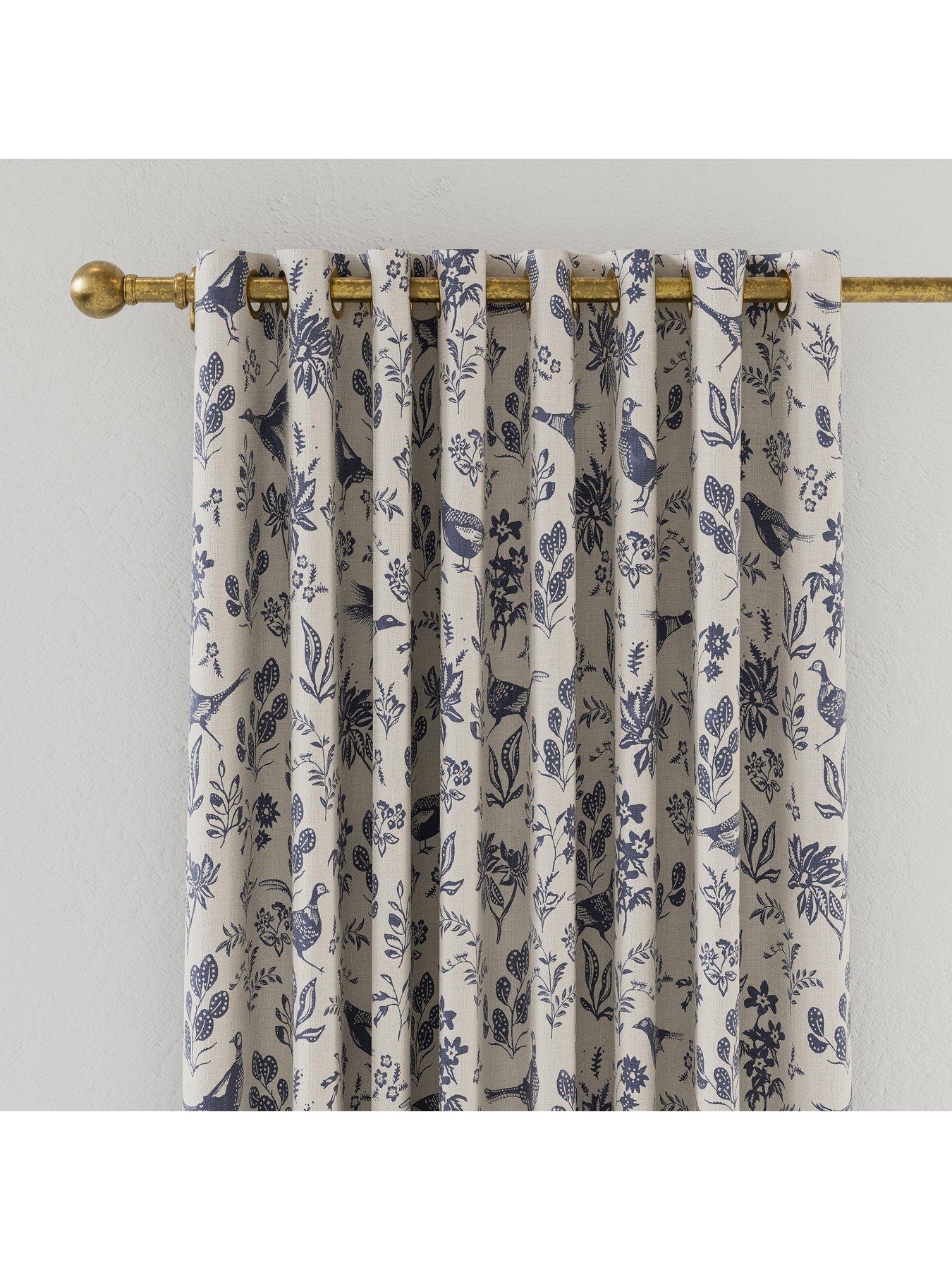 Image 4 of 6 of Joules Festival Pheasants Curtains