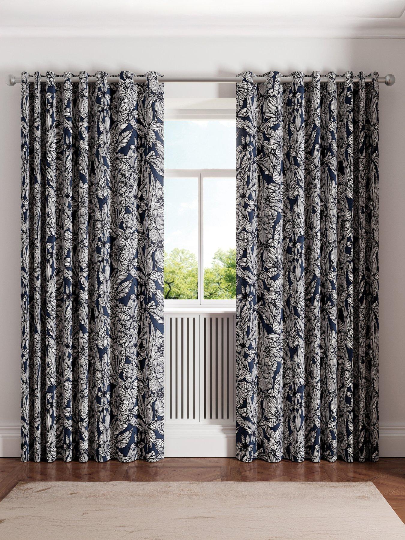 Image 1 of 4 of Ted Baker Vietnm Lined Curtains