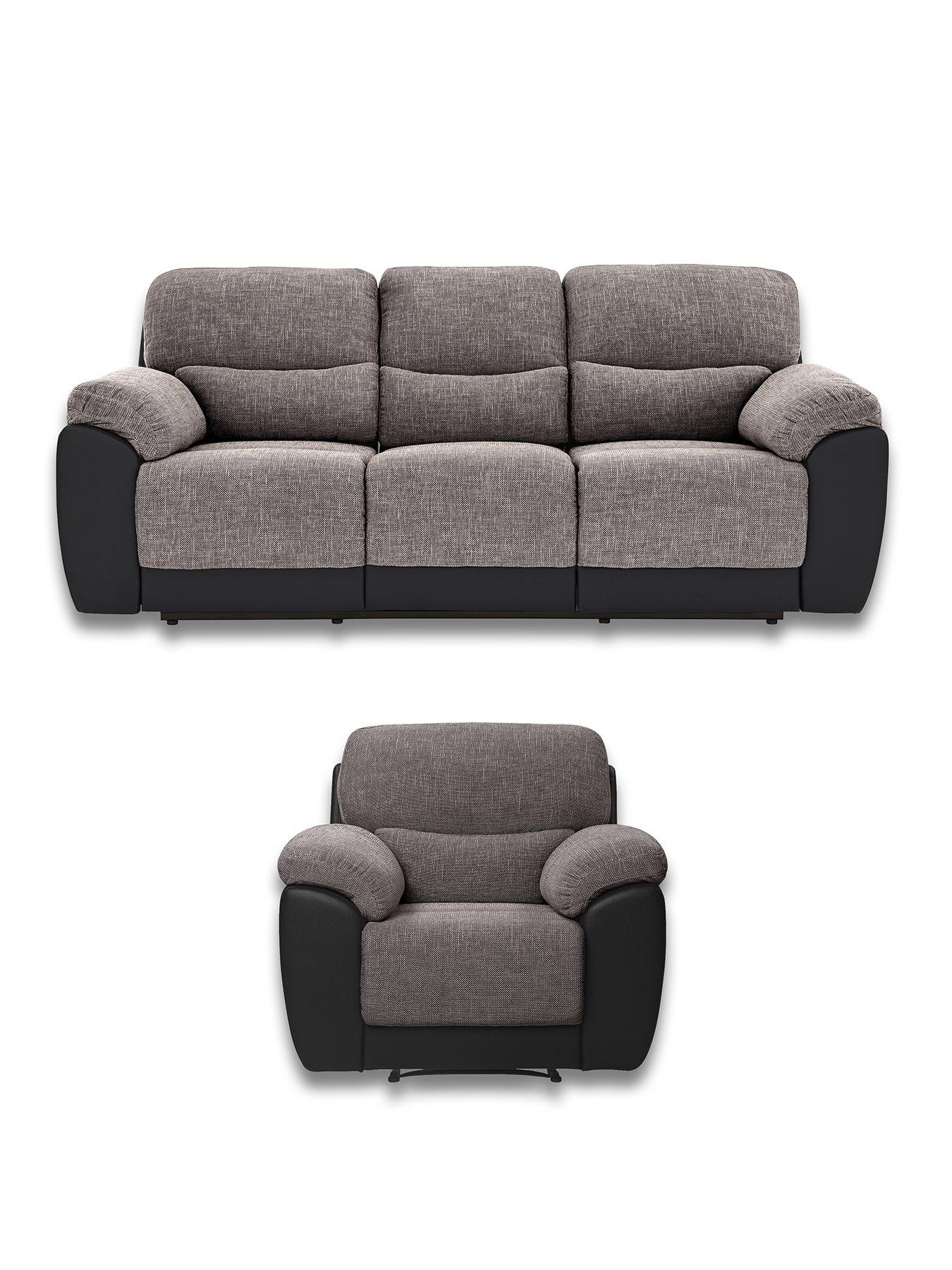 The Very Collection Santori Fabric 3 Seater + Chair - FSC® Certified