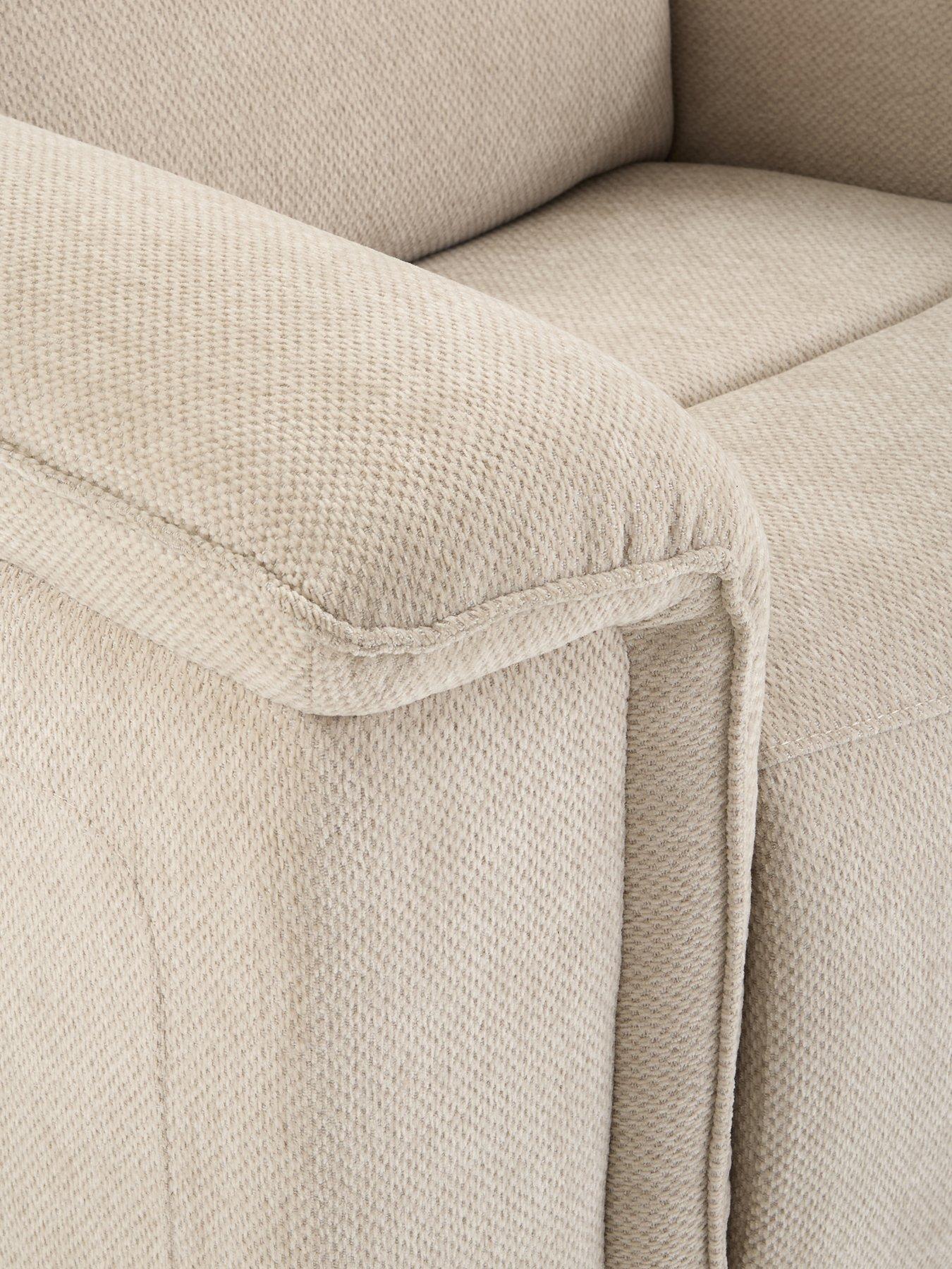 Image 7 of 7 of The Very Collection Miro Fabric 3 Seater + Chair