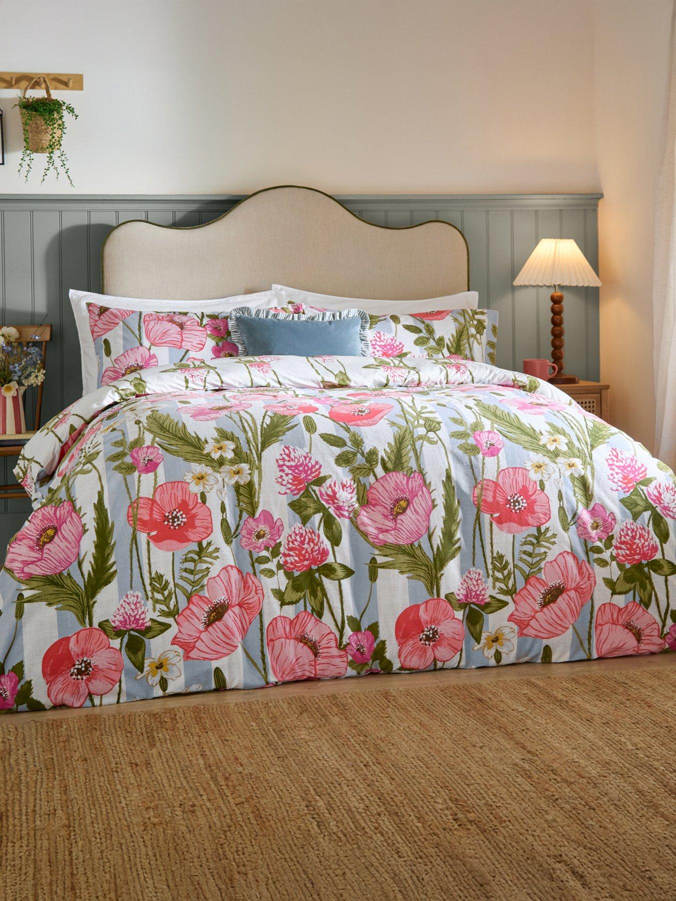 Wylder Poppy Trail King Duvet Set Multi
