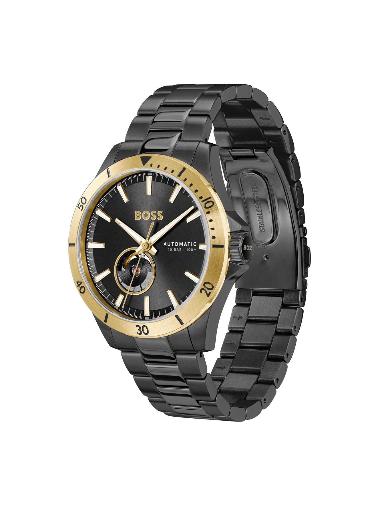 Image 2 of 7 of BOSS Troper Automatic Mens Watch - Black