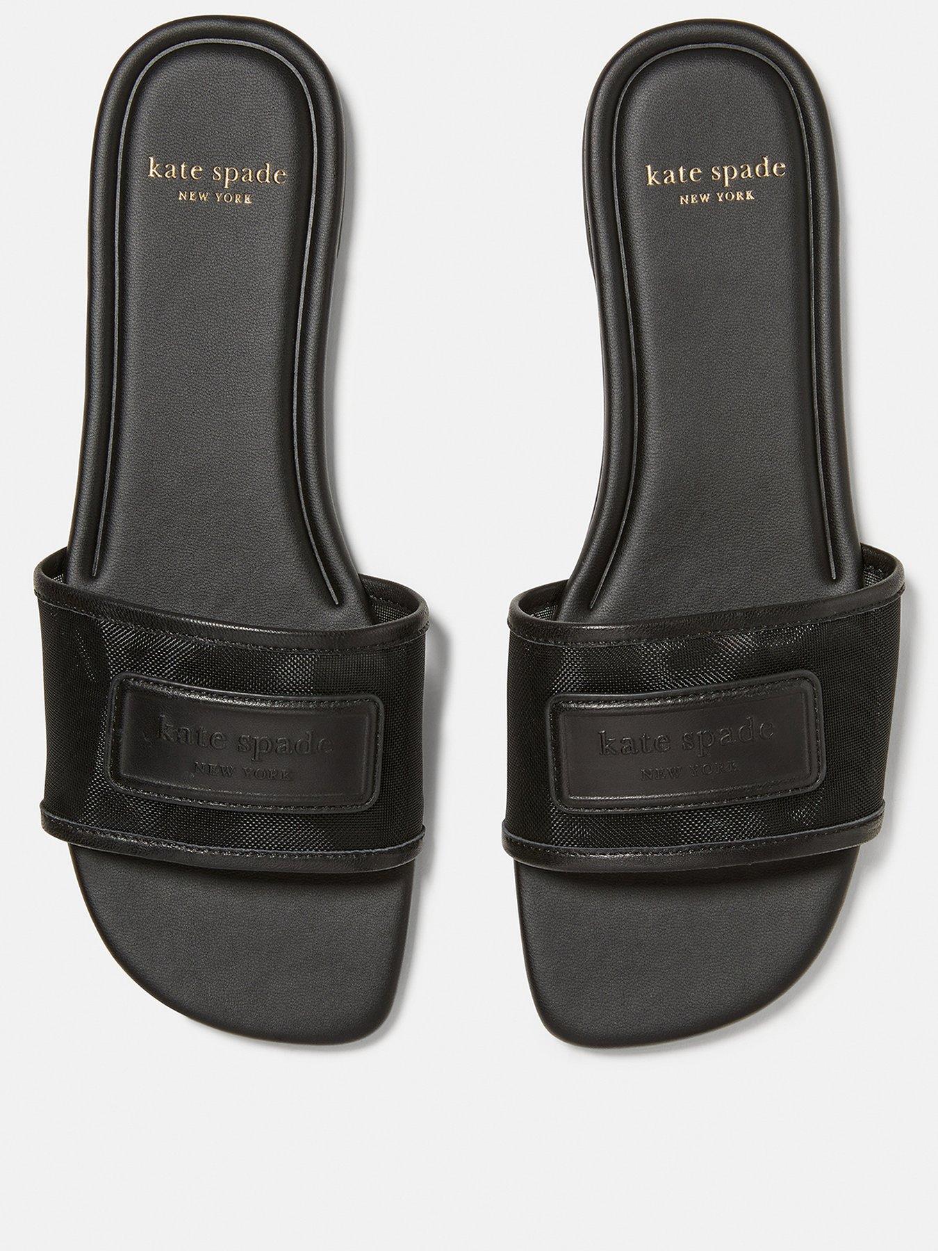 Image 3 of 4 of Kate Spade New York Breezy Slide Sandal - Black