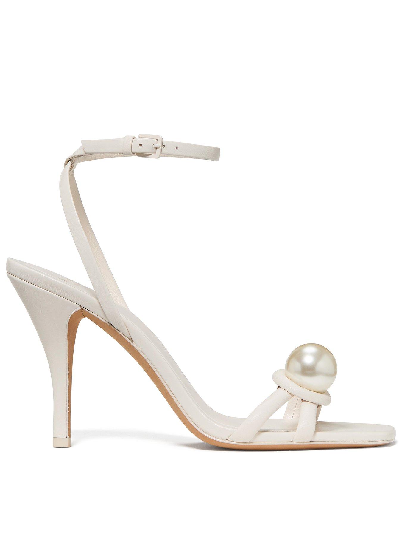 Kate Spade New York Harmony High Heel Sandal - Cream