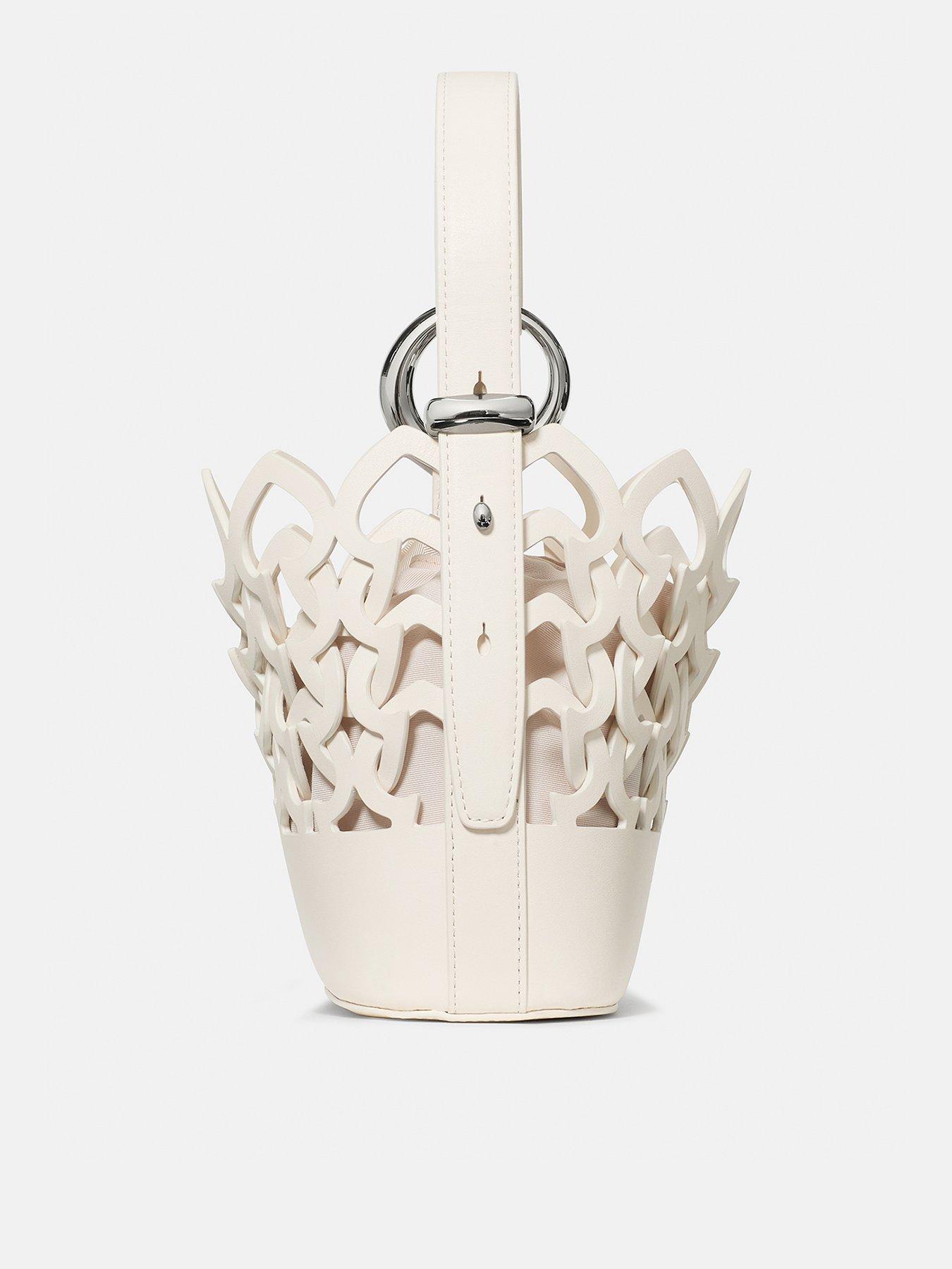 Kate Spade New York Halo Mini Bucket Bag - Cream