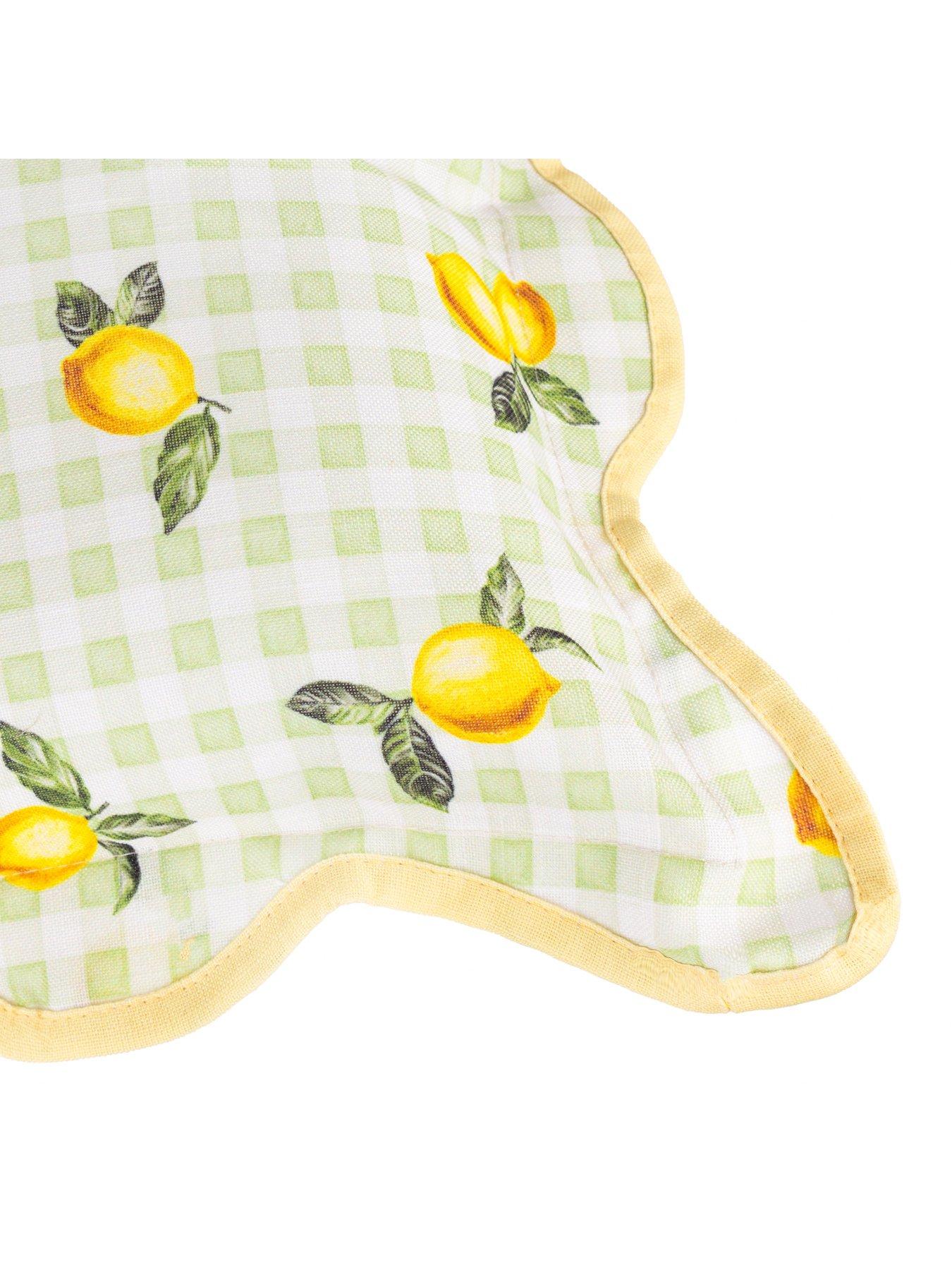 Image 5 of 6 of Furn Fruits Lemons 45X45 Outdoor Polyester Cushion Sage