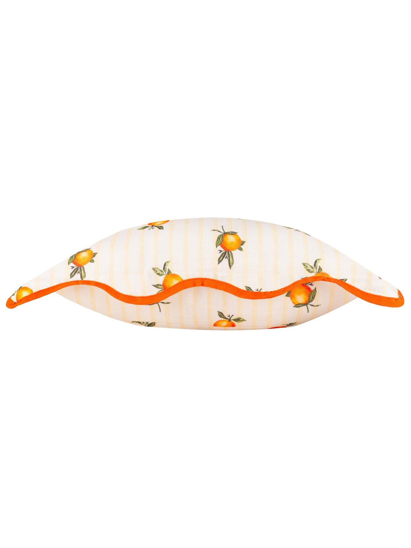 Image 4 of 6 of Furn Fruits Oranges 45X45 Outdoor Polyester Cushion Yellow