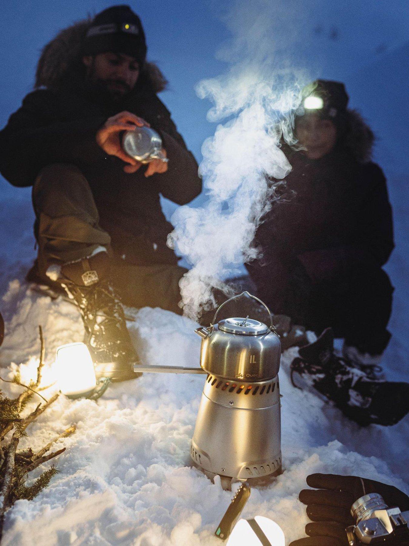 Image 5 of 6 of Decathlon 1L Stainless Steel Kettle 500 for Camping, Bivouacking and Hiking