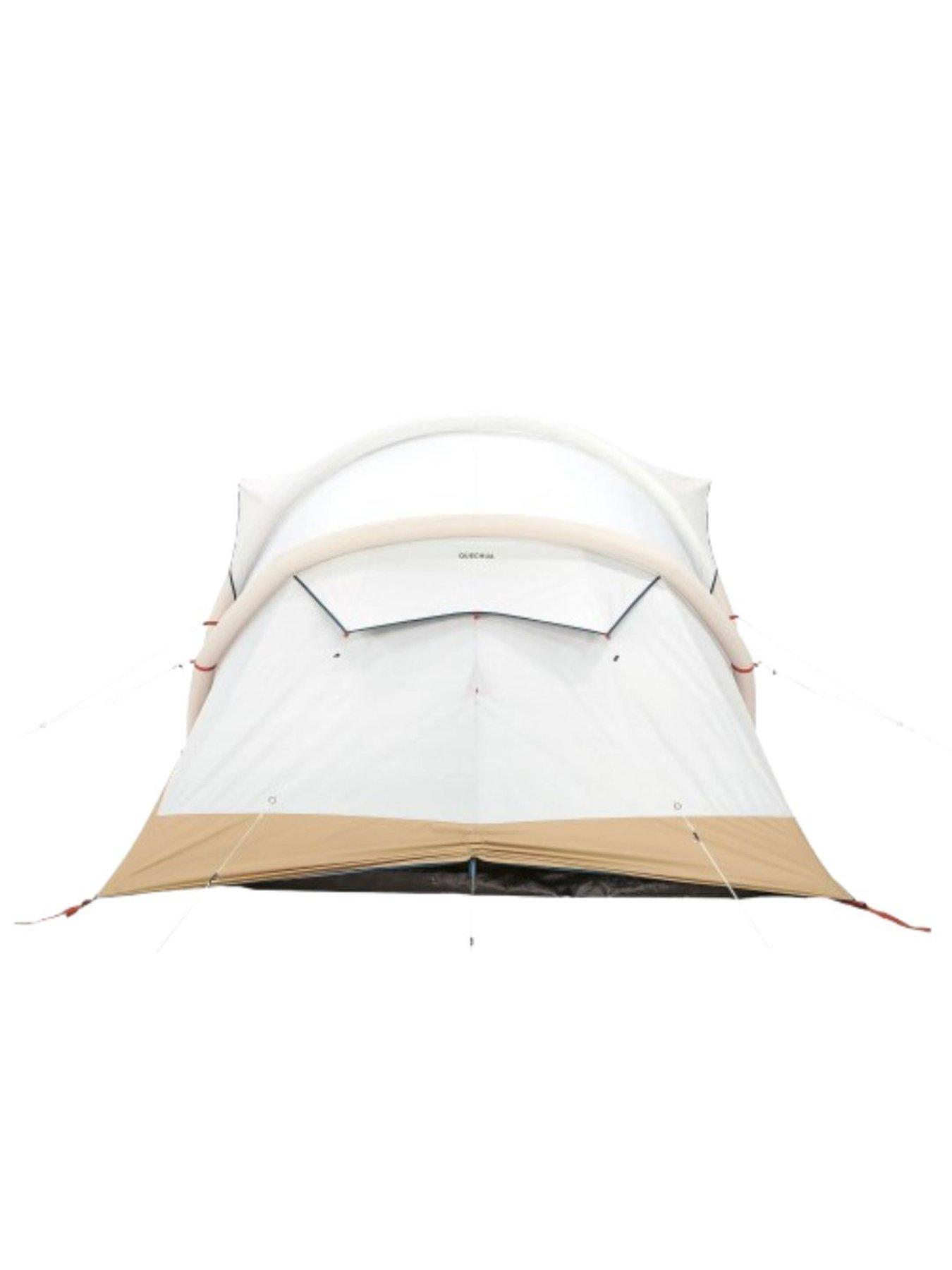 Image 3 of 8 of Decathlon 4-person, 2-bedroom Inflatable Camping Tent, Air Seconds 4.2