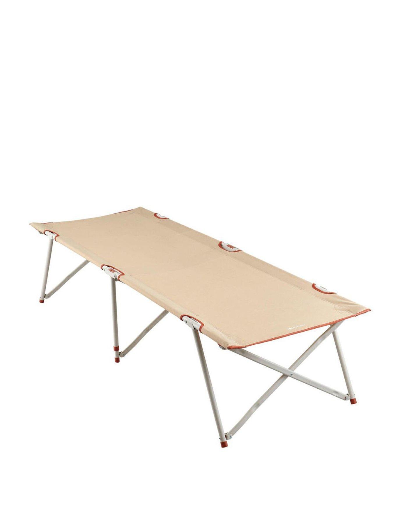 Image 1 of 5 of Decathlon CAMP BED FOR CAMPING - CAMP BED SECOND 65 CM - 1 PERSON