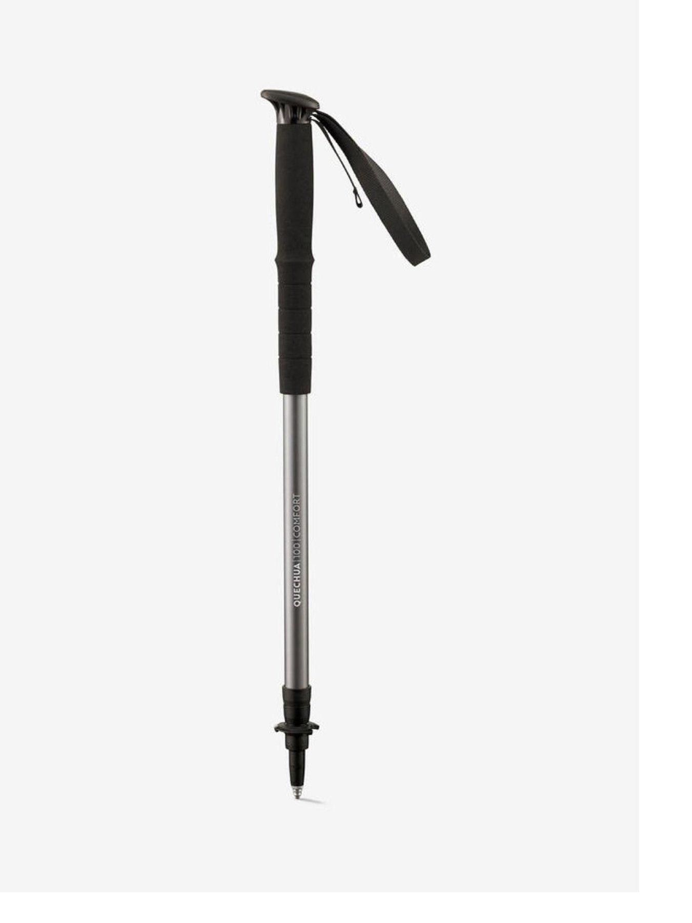Decathlon 1 Walking Pole Forclaz MT100 Comfort - Black