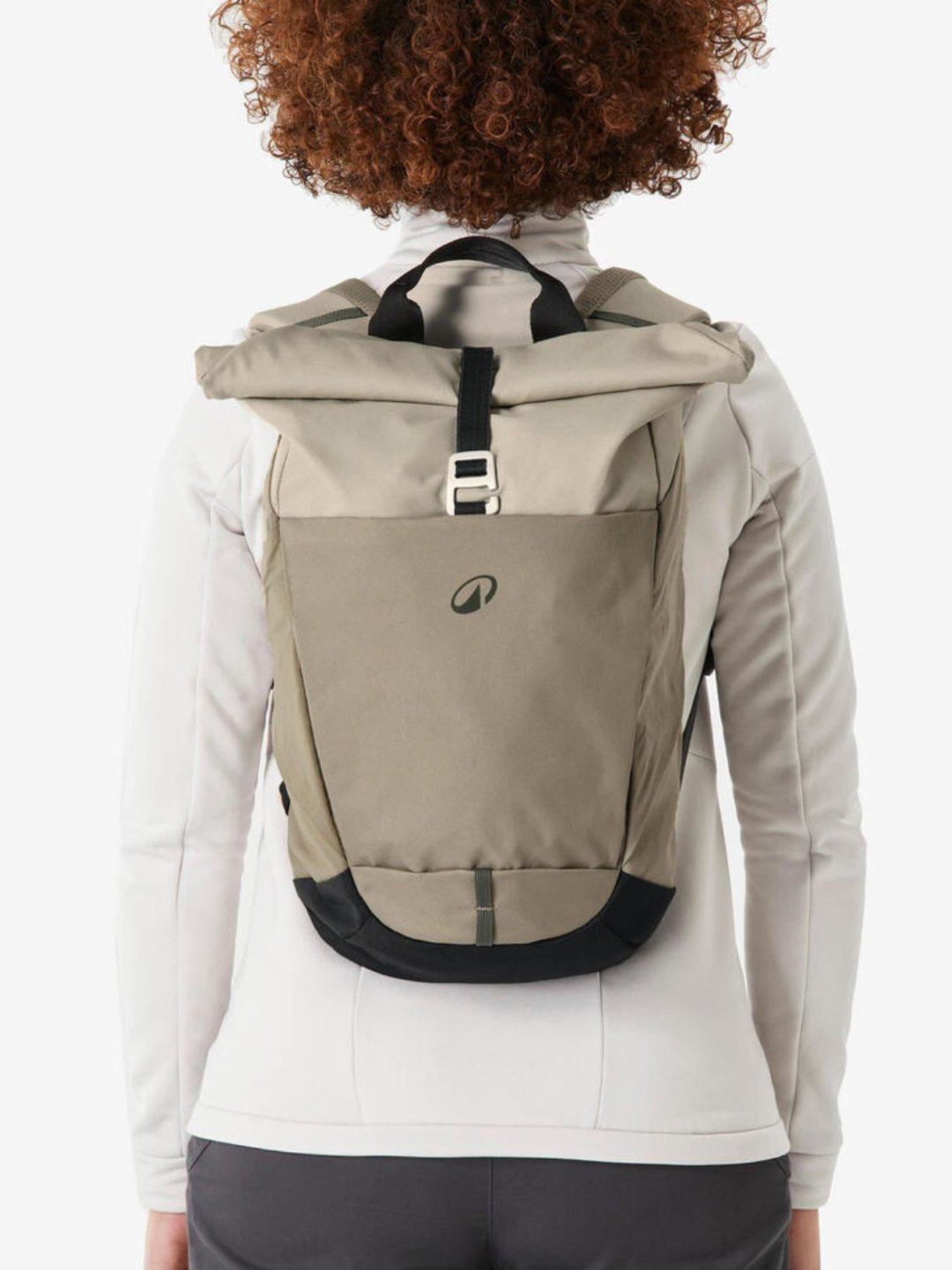 Image 2 of 6 of Decathlon Escape 500 Rolltop 16+ 4L Hiking Backpack - Beige