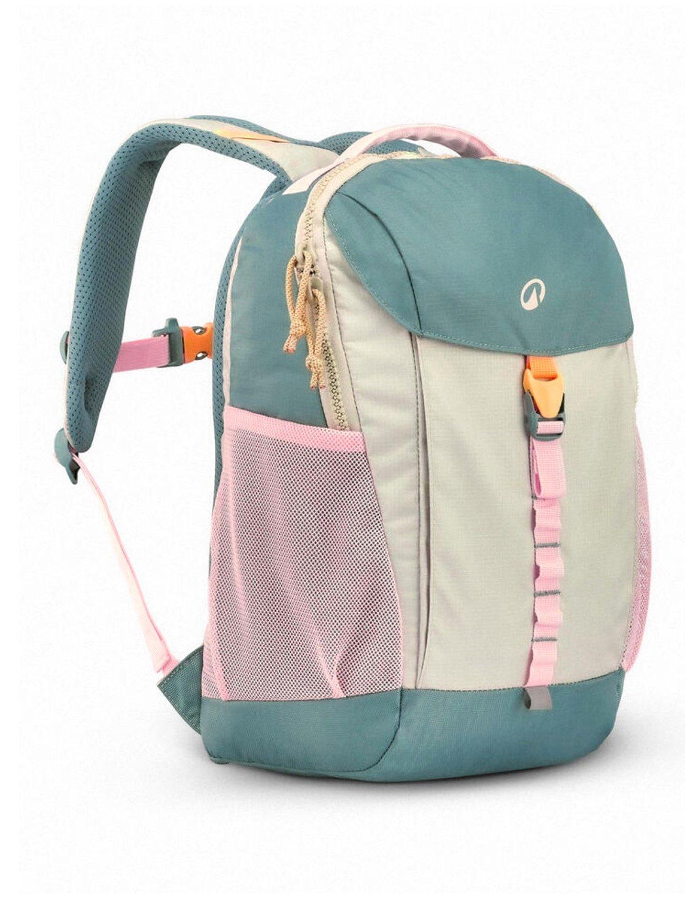 Decathlon Backpack NH900 15L Green Pink Jr