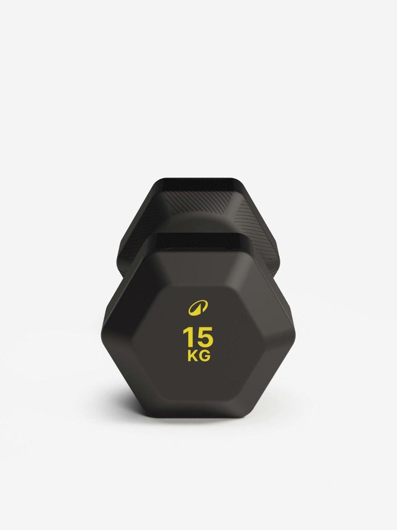Image 2 of 4 of Decathlon HEX DUMBBELL PRO 15KG