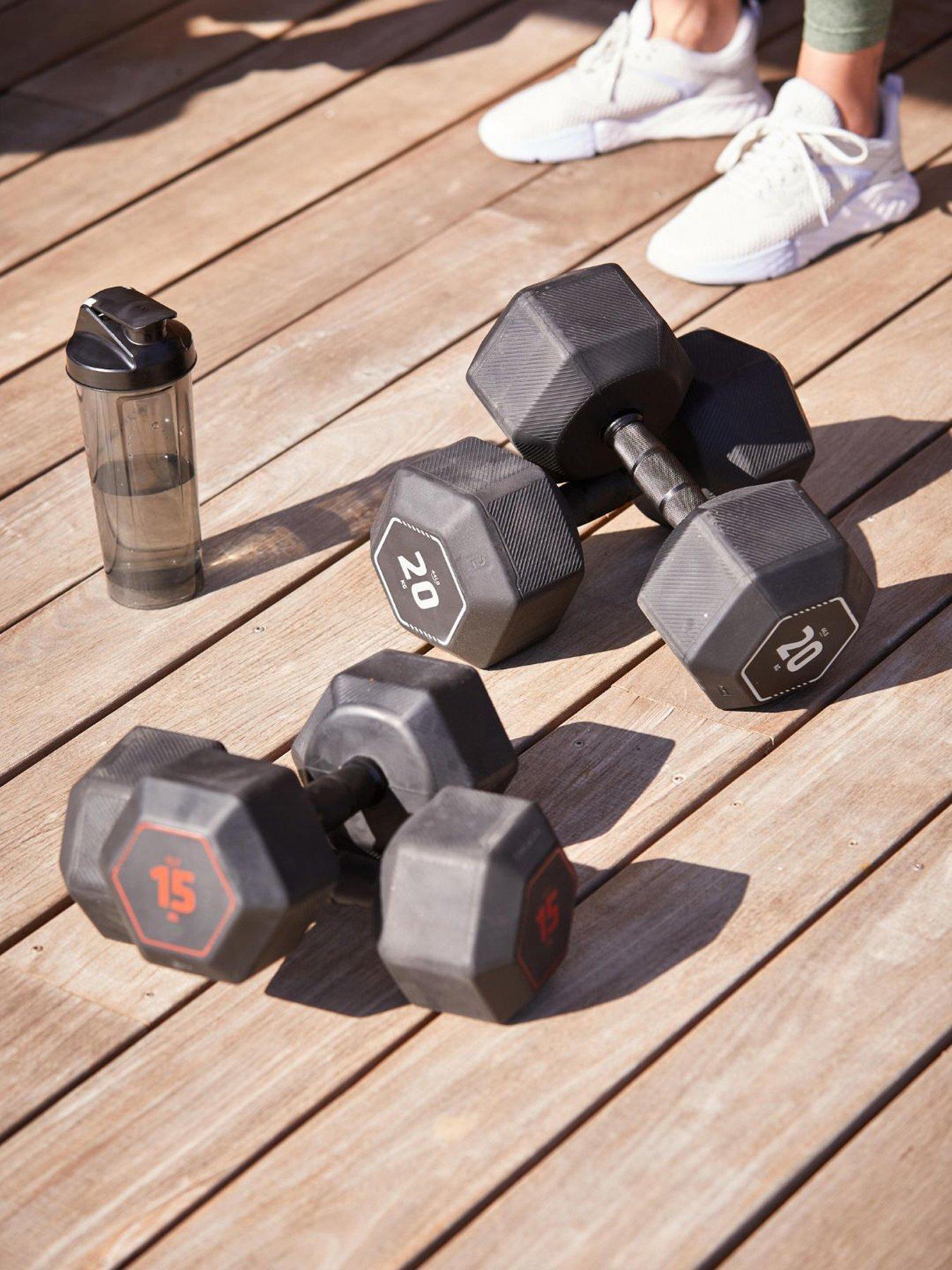 Image 2 of 5 of Decathlon HEX DUMBELL 20KG NEW