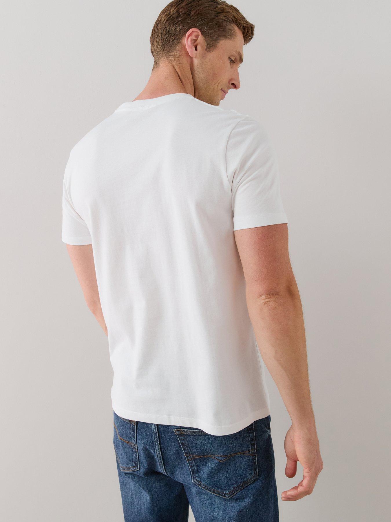 Image 3 of 7 of The Very Collection 5 Pack Essentials T-Shirts - Grey/Blue/White