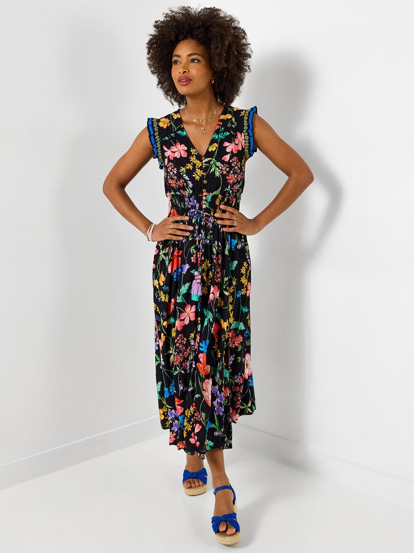 lilac cocktail dresses Zapakasa Women A-Line Sweetheart Chiffon Bridesmaid Dress with Lilith Black Lace Maxi group-103 Color:Powder Blue