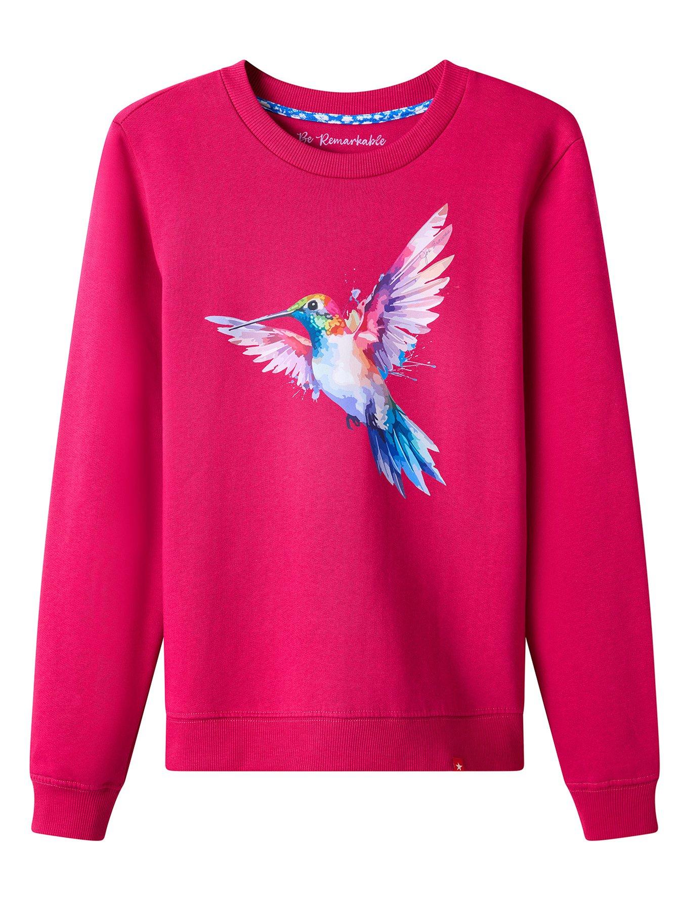 Image 5 of 5 of Joe Browns Harmonious Hummingbird Graphic Sweatshirt - Pink