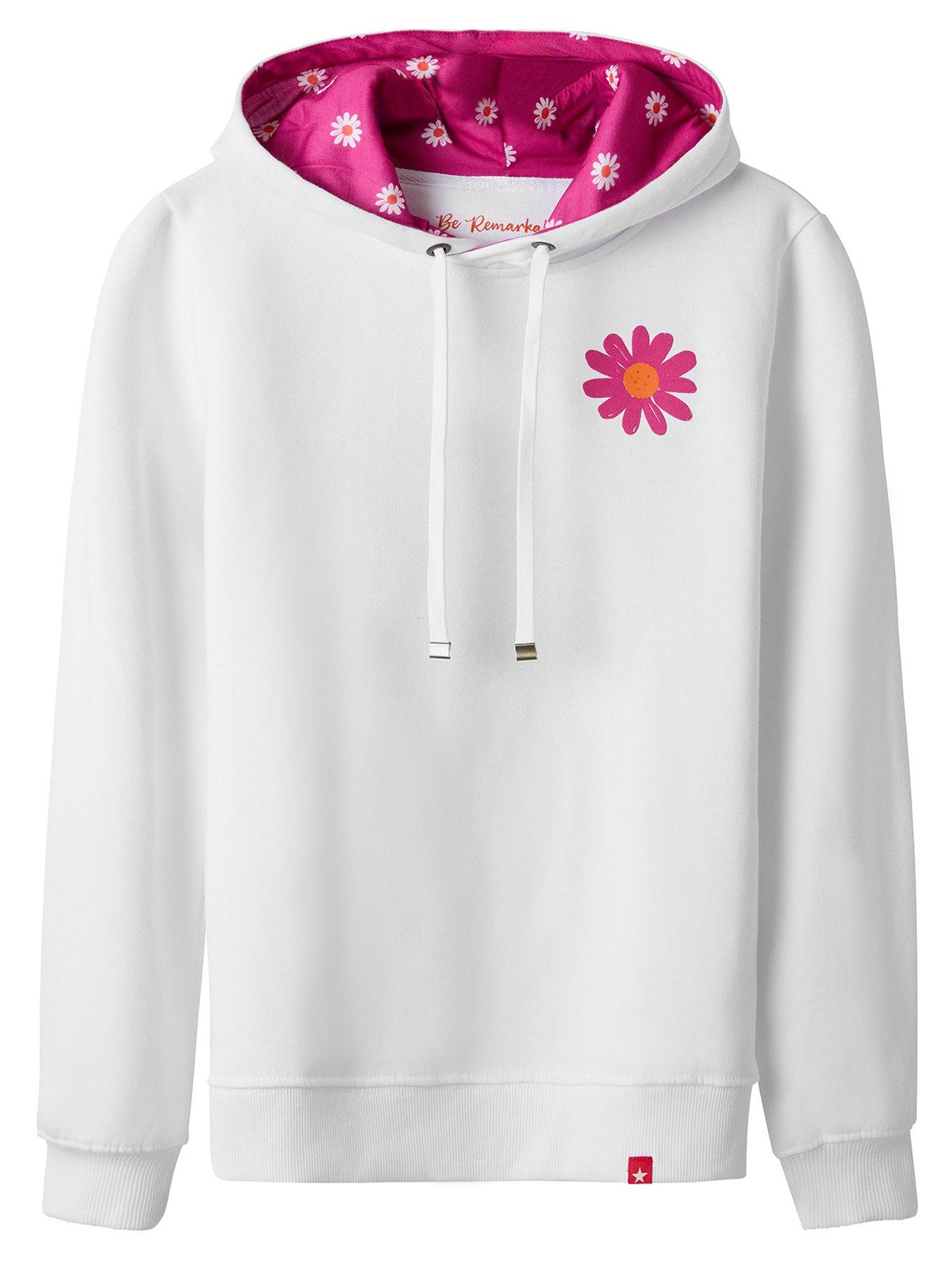 Image 5 of 6 of Joe Browns Summer Bloom Graphic Hoodie - White