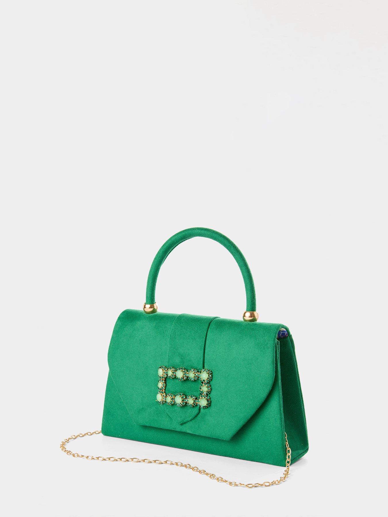 Image 3 of 7 of Joe Browns In Paris Jewelled Bag - Green