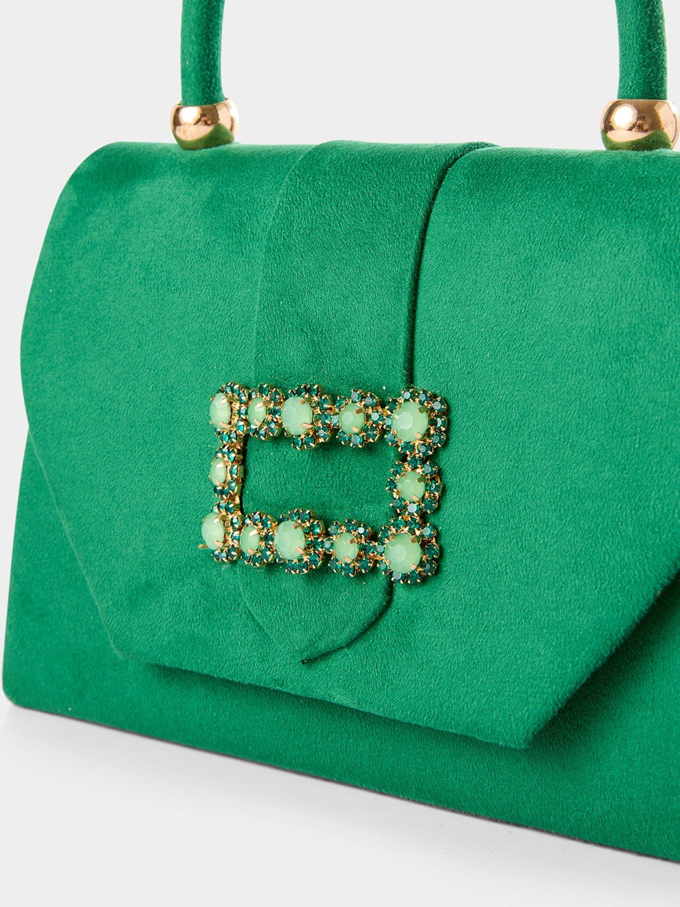 Image 4 of 7 of Joe Browns In Paris Jewelled Bag - Green