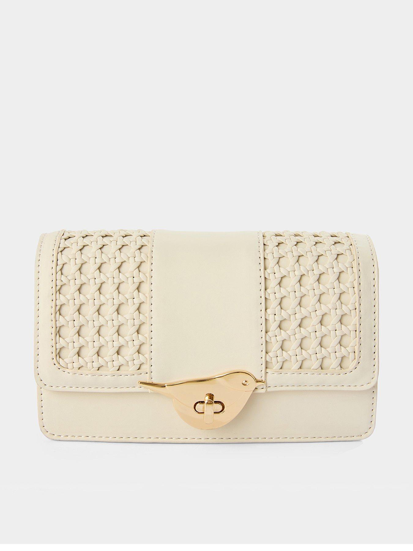 Joe Browns Dina Bird Clasp Bag - Cream