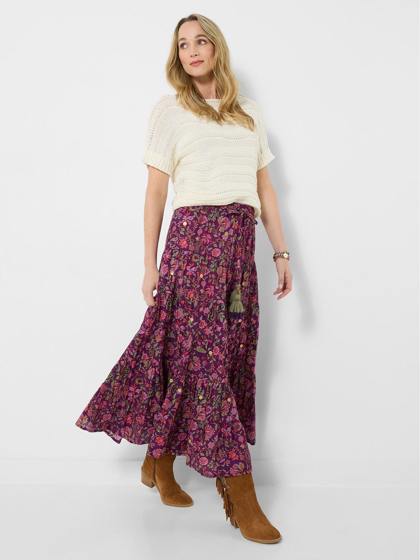 Image 1 of 6 of Joe Browns Heidi Tiered Maxi Skirt
