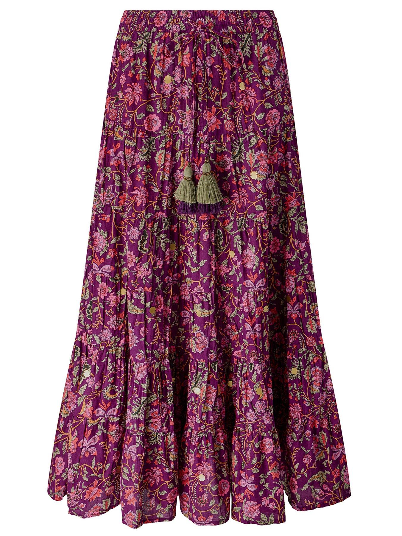 Image 6 of 6 of Joe Browns Heidi Tiered Maxi Skirt