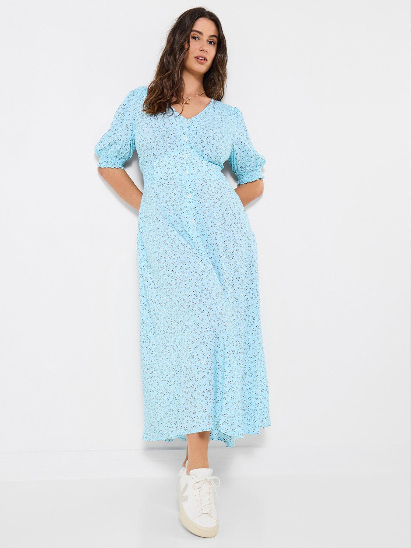 Joe Browns Daisy Ditsy Maxi Dress - Blue