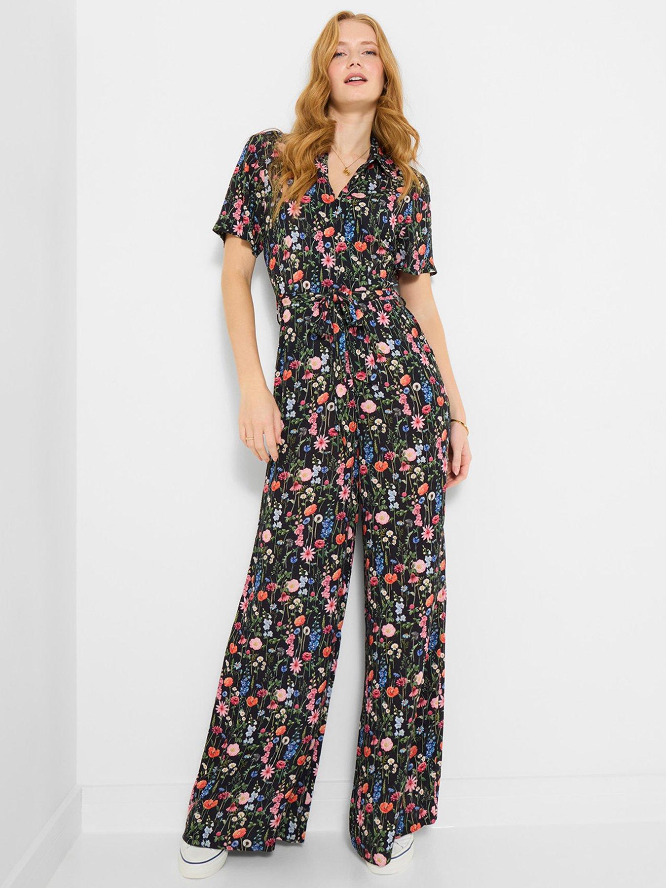 Image 3 of 5 of Joe Browns In Bloom Floral Jumpsuit - Black