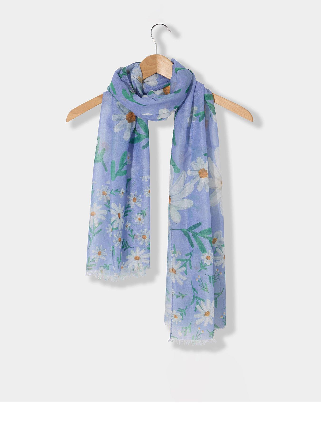 Joe Browns Daisy Daisy Pretty Print Scarf - Blue