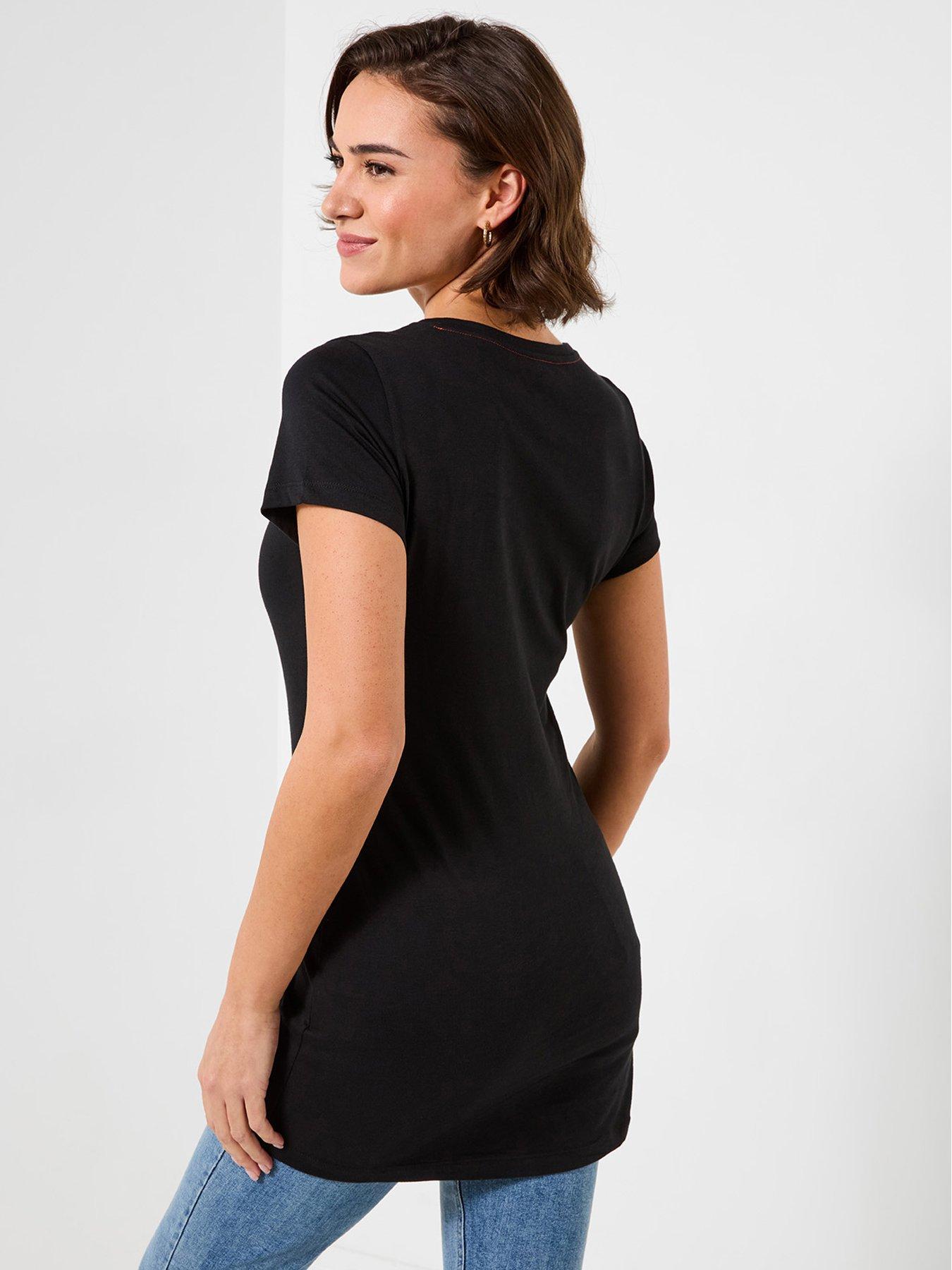 Image 2 of 5 of Joe Browns Daisy Graphic Tunic Top - Black