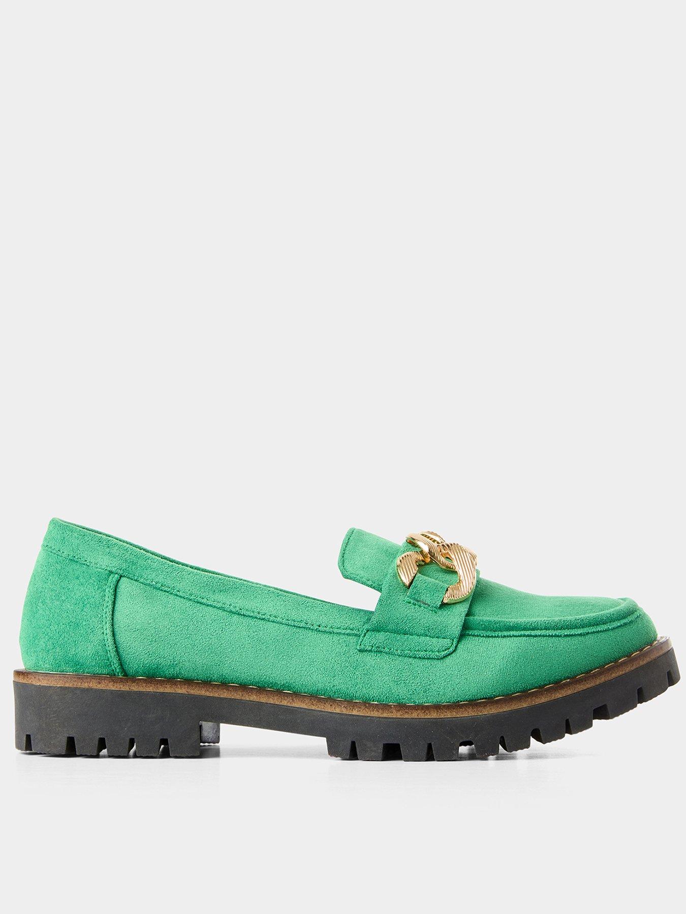 Image 1 of 4 of Joe Browns Adeline Loafers - Green