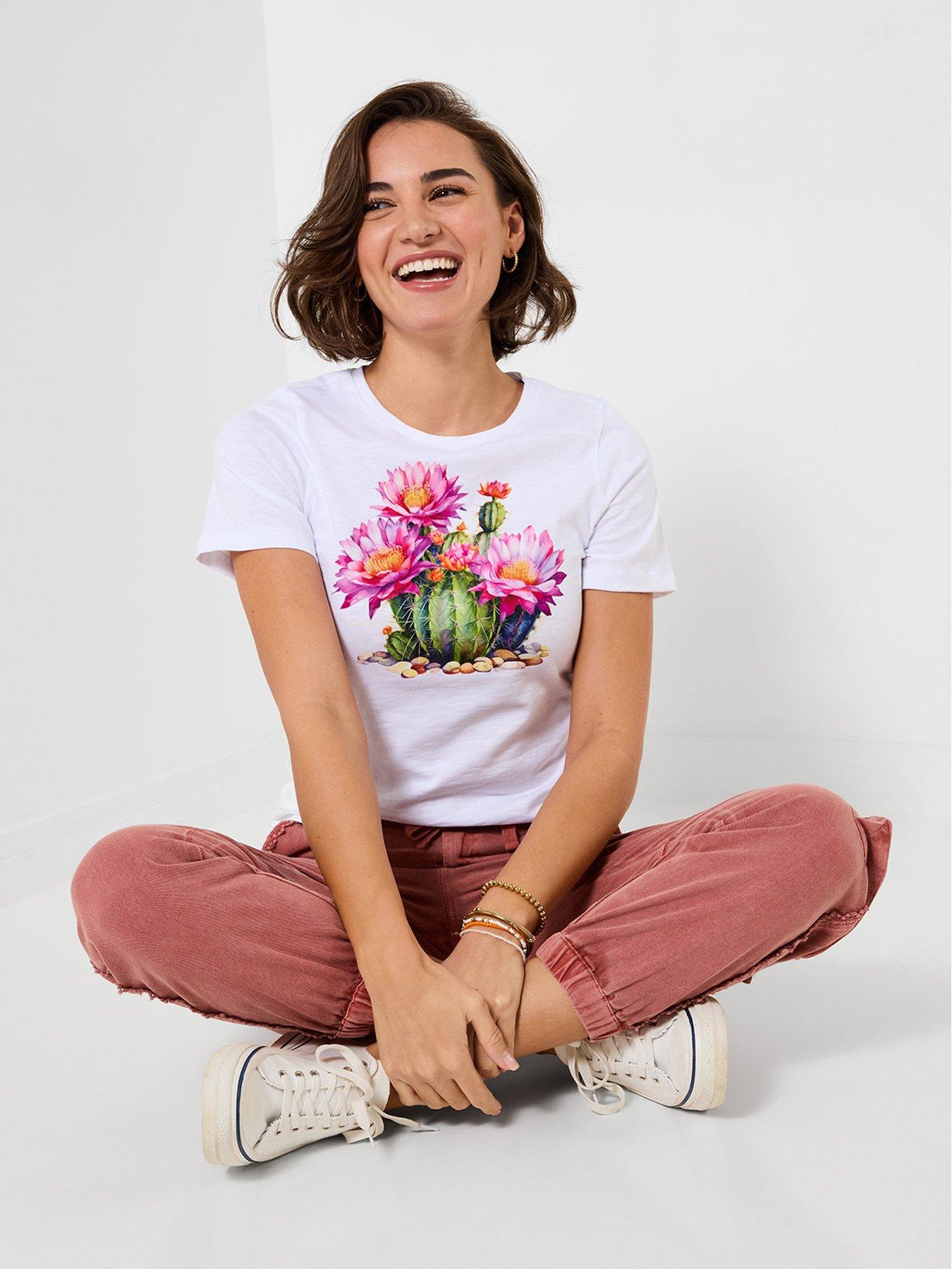 Image 1 of 5 of Joe Browns Can't Touch This Graphic T-Shirt - White
