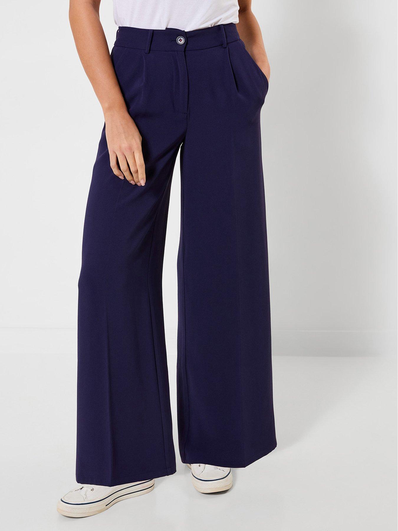 Image 1 of 5 of Joe Browns Isabella Wide Leg Trousers - Blue