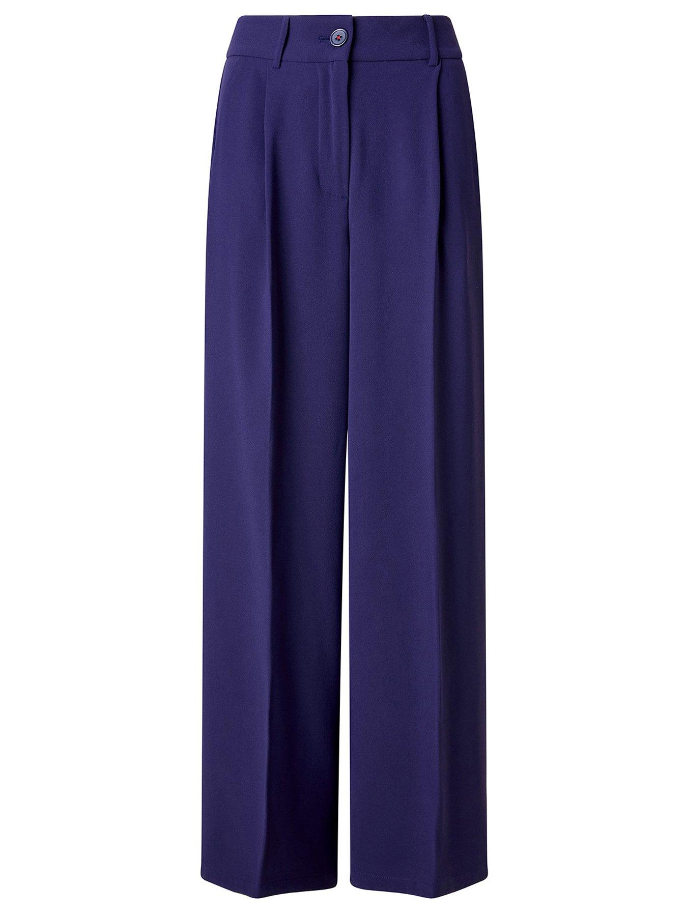Image 5 of 5 of Joe Browns Isabella Wide Leg Trousers - Blue