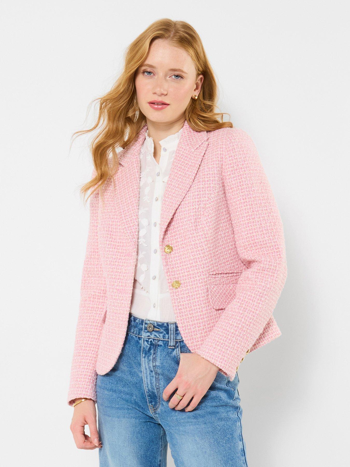 Image 1 of 5 of Joe Browns Pretty In Boucle Jacket - Pink