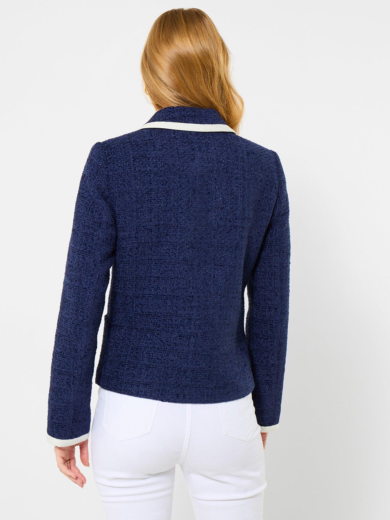 Image 2 of 5 of Joe Browns Lauren Tweed Jacket - Blue