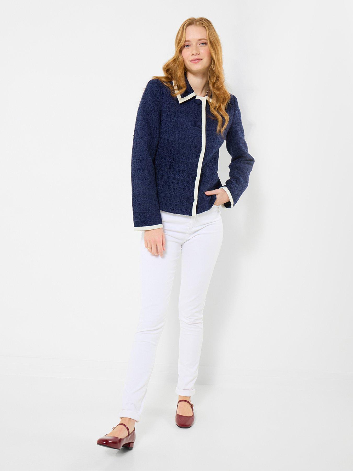 Image 3 of 5 of Joe Browns Lauren Tweed Jacket - Blue