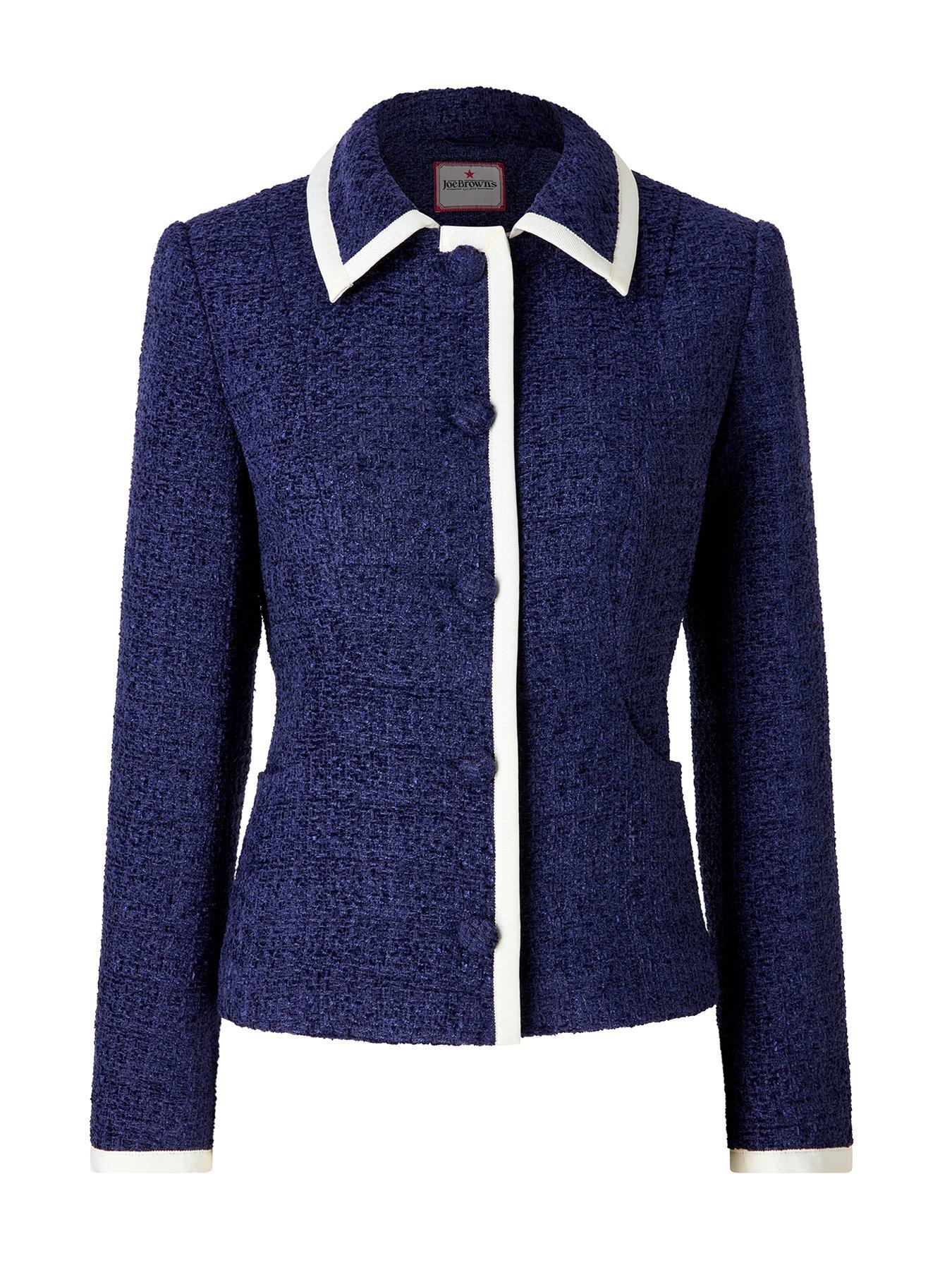 Image 5 of 5 of Joe Browns Lauren Tweed Jacket - Blue
