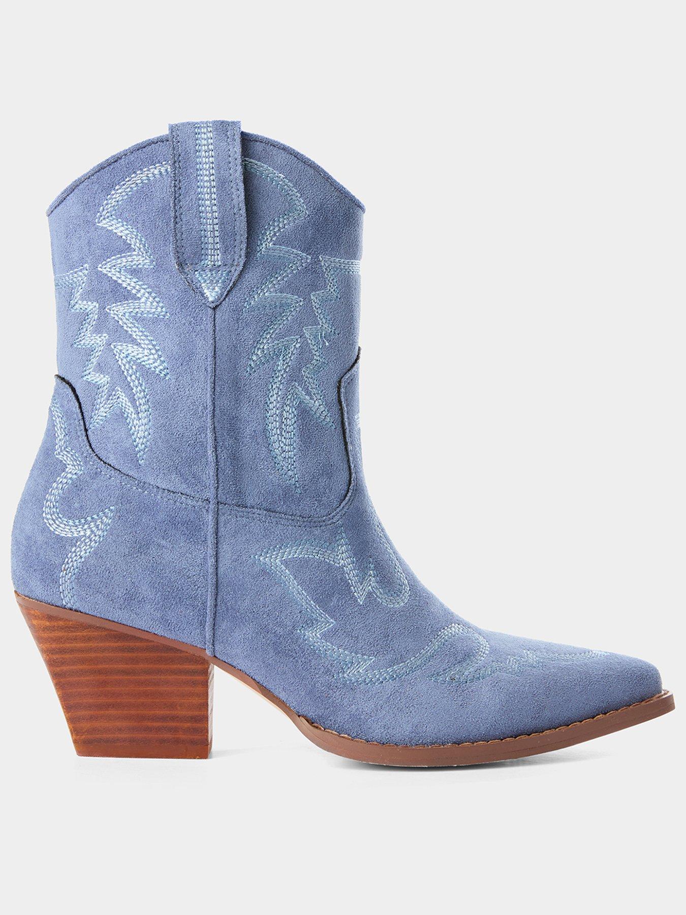 Joe Browns The Blues Leather Soled Boots - Blue