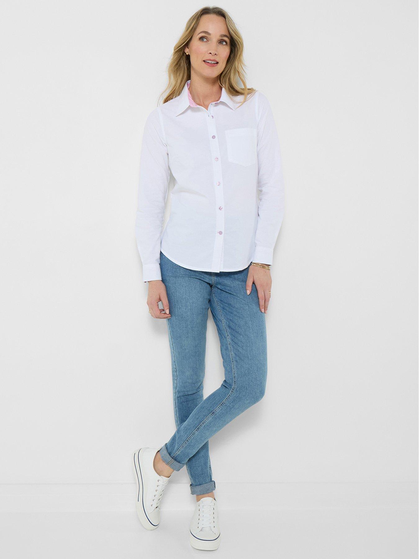Image 3 of 5 of Joe Browns Davinia Cotton Shirt - White