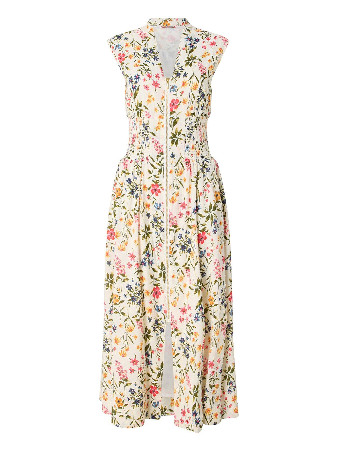 joe brown dresses debenhams Mac Duggal Women's Sleeveless Mesh And Suede A Line Mini Dress - Brown - Size 2 main image 1