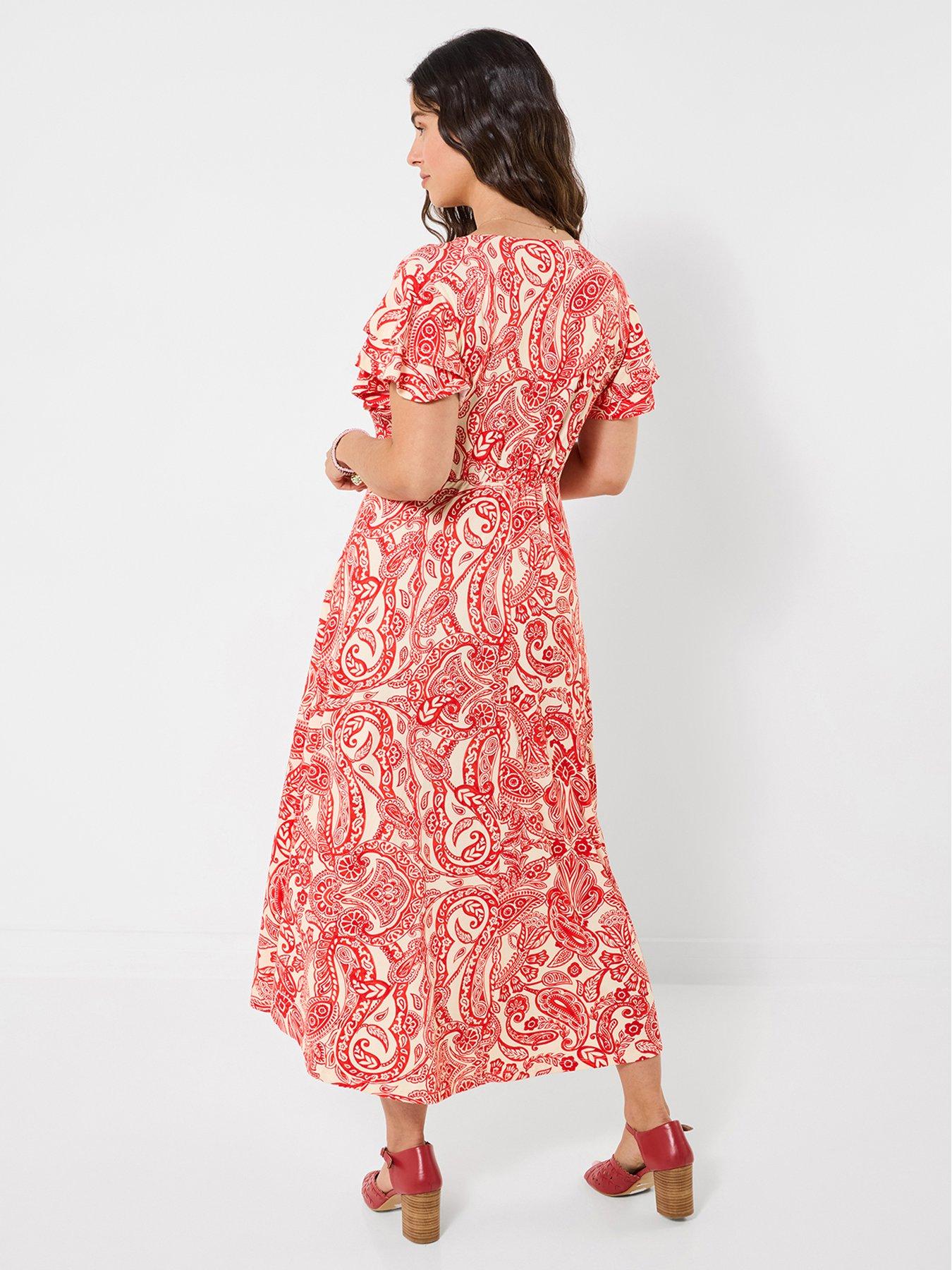 Image 2 of 5 of Joe Browns Orla Printed Jersey Dress - Red